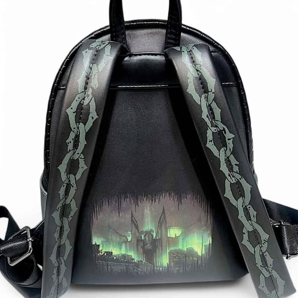 New! Loungefly The Lord of the Rings The Witch King Nazgul GID Mini Backpack - Picture 6 of 8